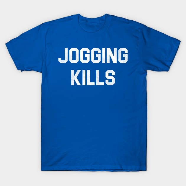 Jogging Kills Vintage Rabid (1977) Movie T-Shirt by darklordpug